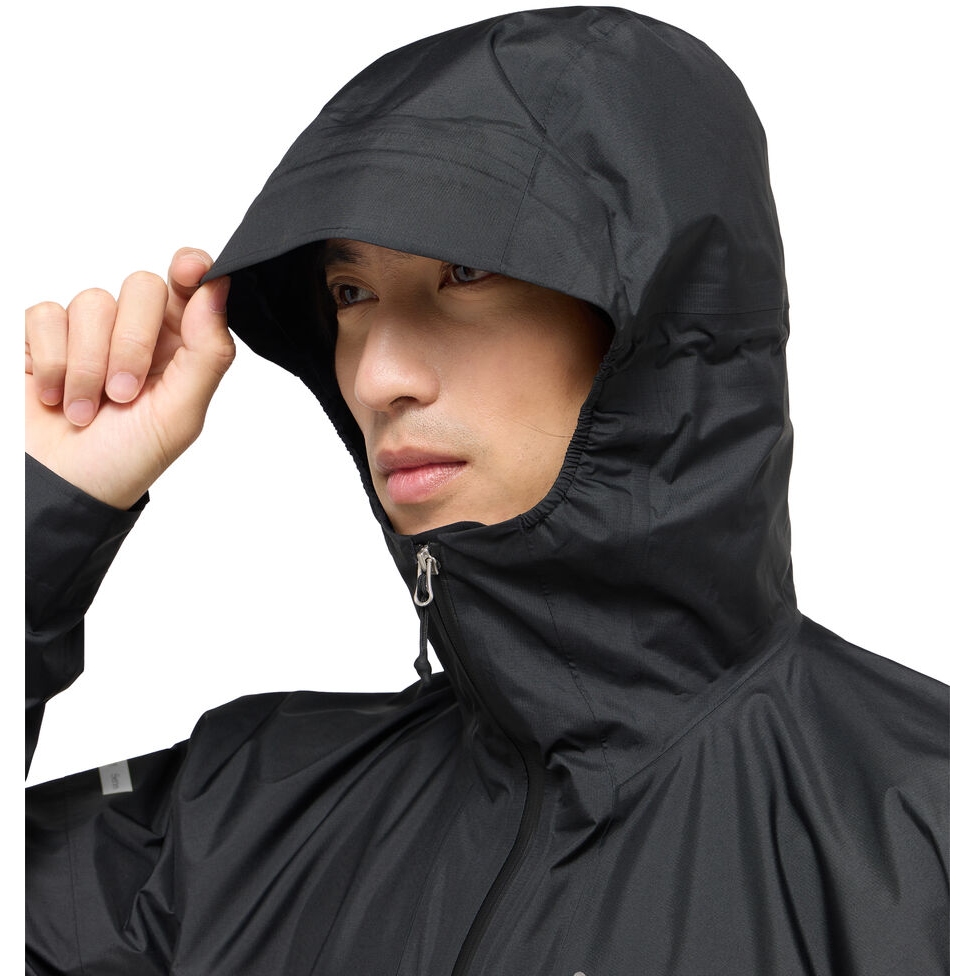 Veste Haglöfs Qanir Coupe-vent Homme – Taille L, Verte, Matelassée