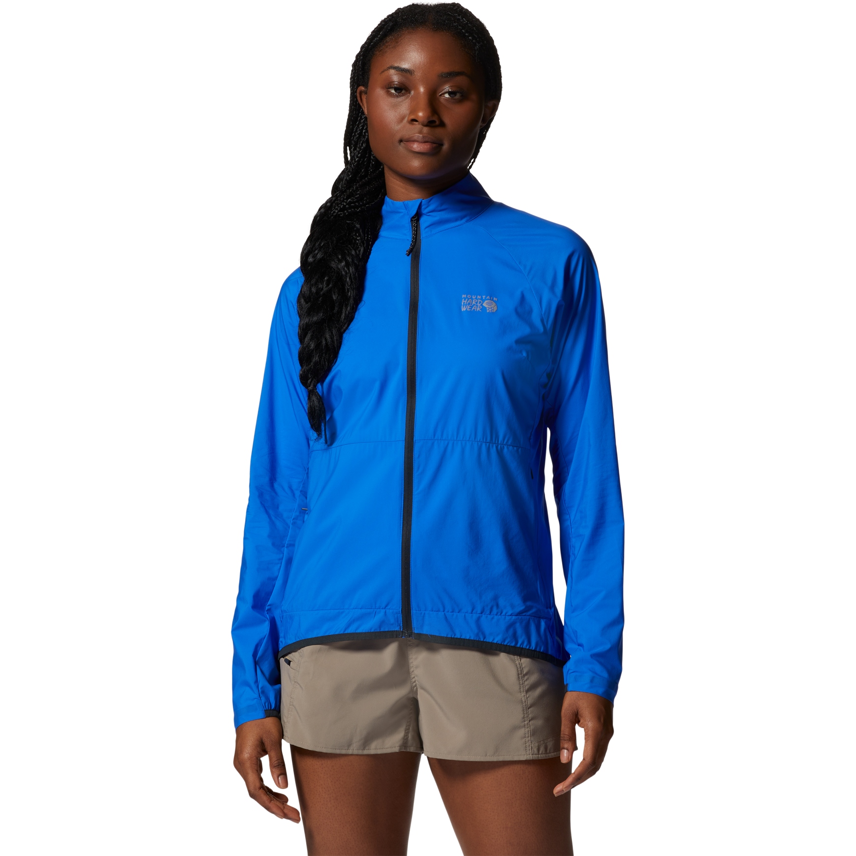 Produktbild von Mountain Hardwear Kor AirShell Full Zip Jacke Damen - bright island blue