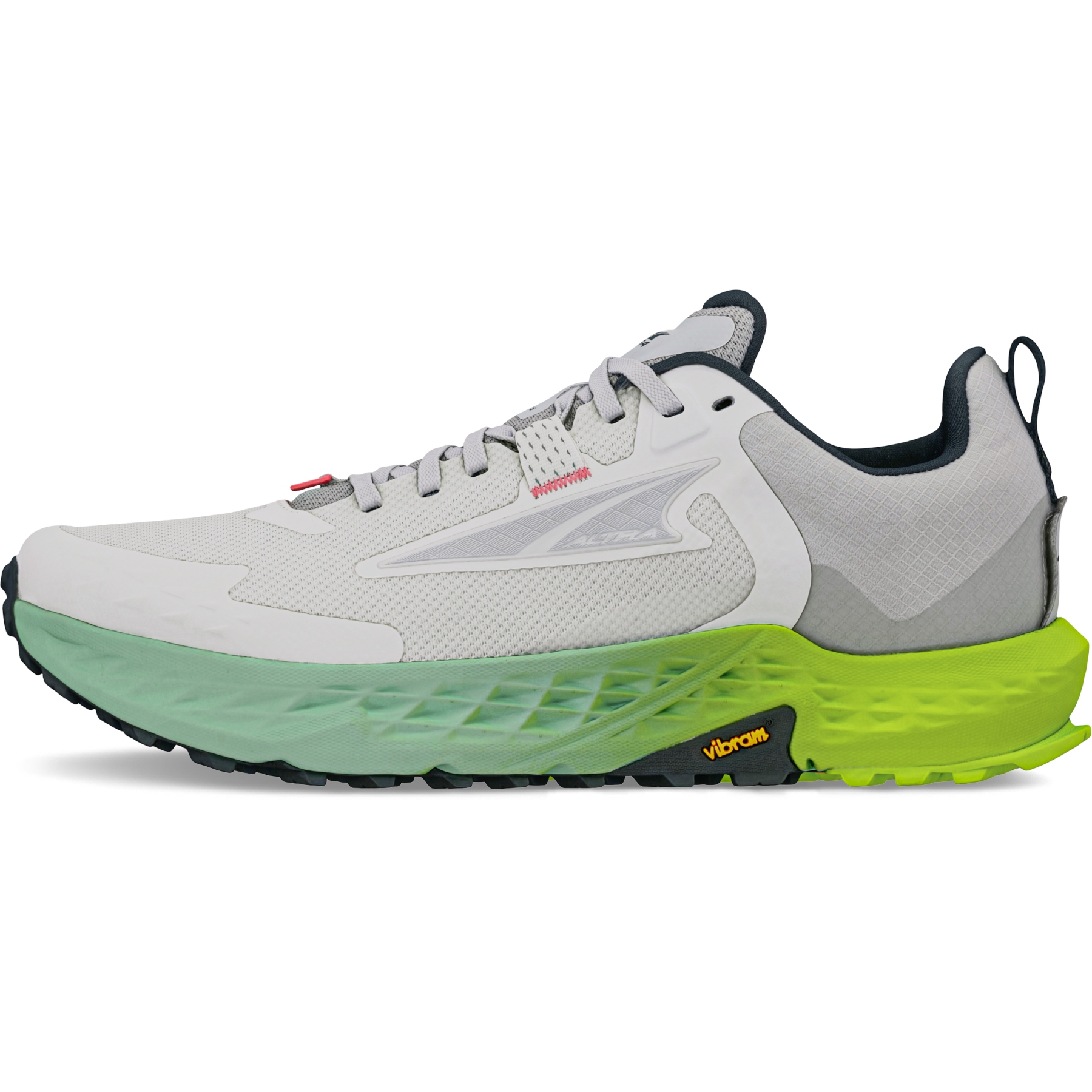 Женские кроссовки для бега Altra Timp 5 Trail - Серый/лаймовый