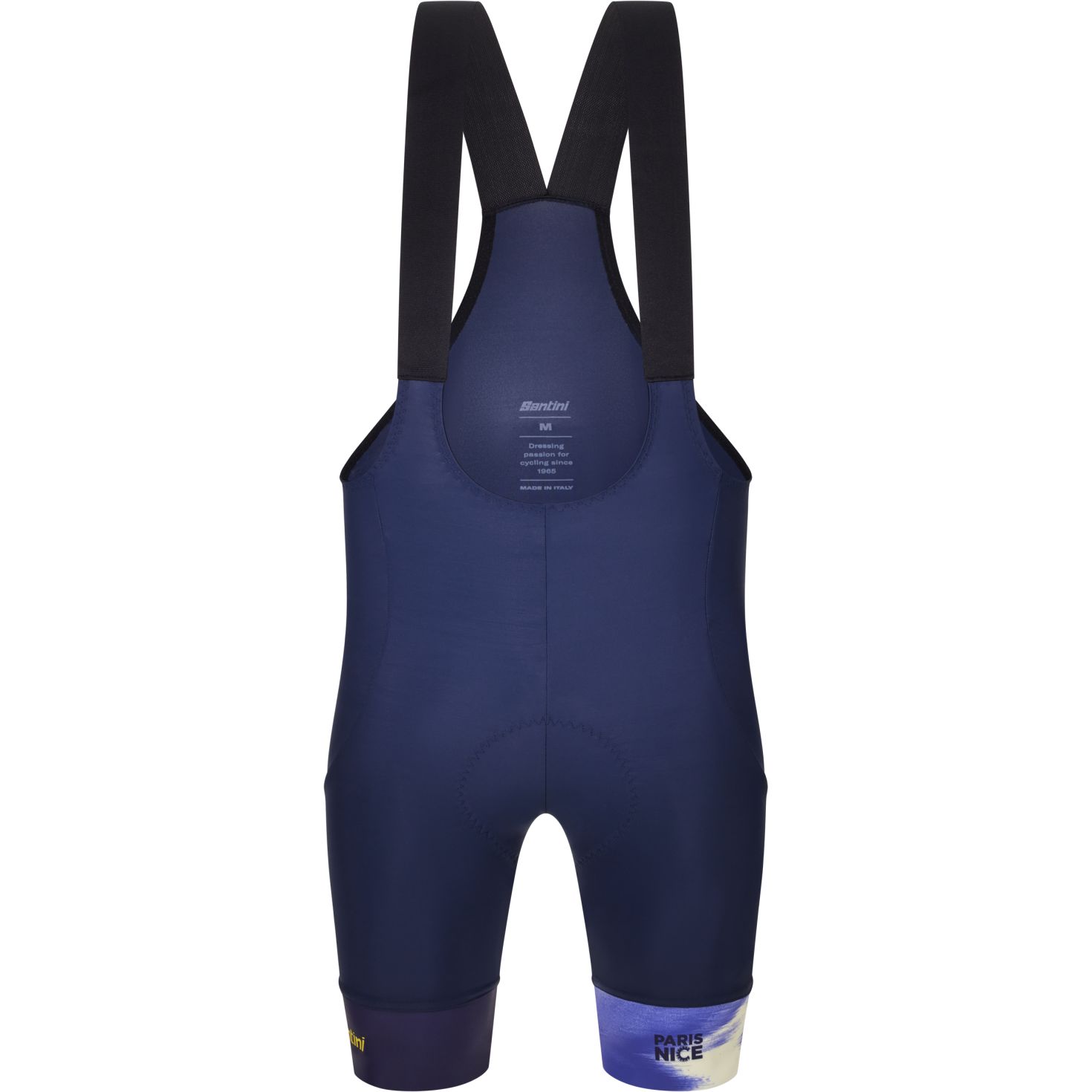 Мужские велосипедные шорты-полукомбинезон Santini Paris Nice RE1375GIT25PN - Nautica