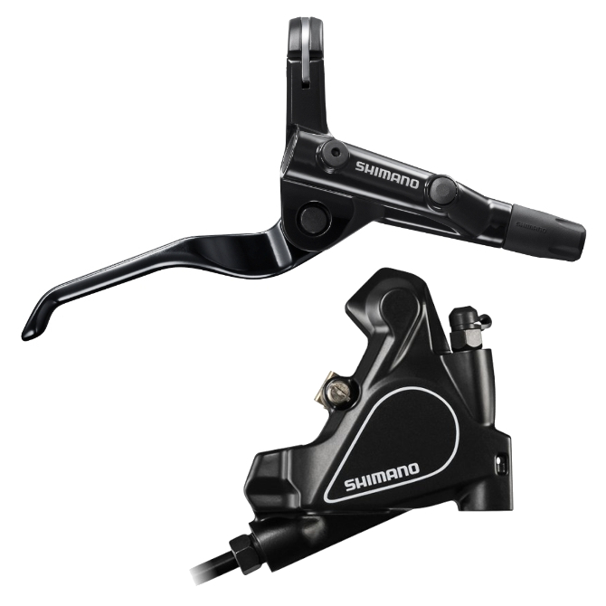 Picture of Shimano BL-RS600 + BR-RS405 Hydraulic Disc Brake - I-Spec II - Flat Mount - J-Kit - Set RW