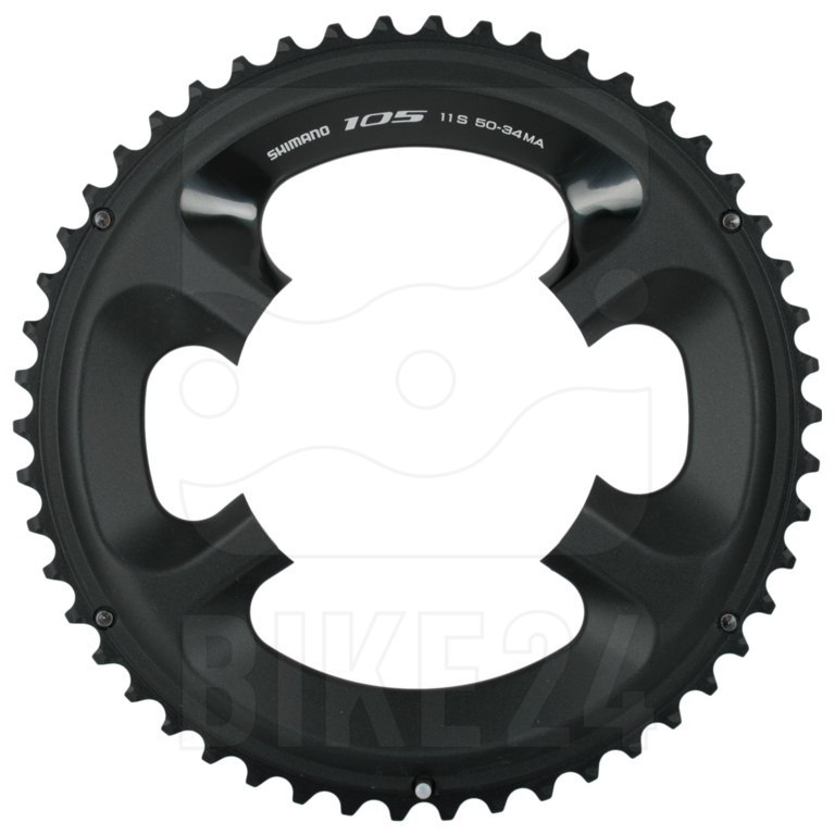 Productfoto van Shimano 105 FC-5800 Kettenblatt - 2x11-Voudig - zwart