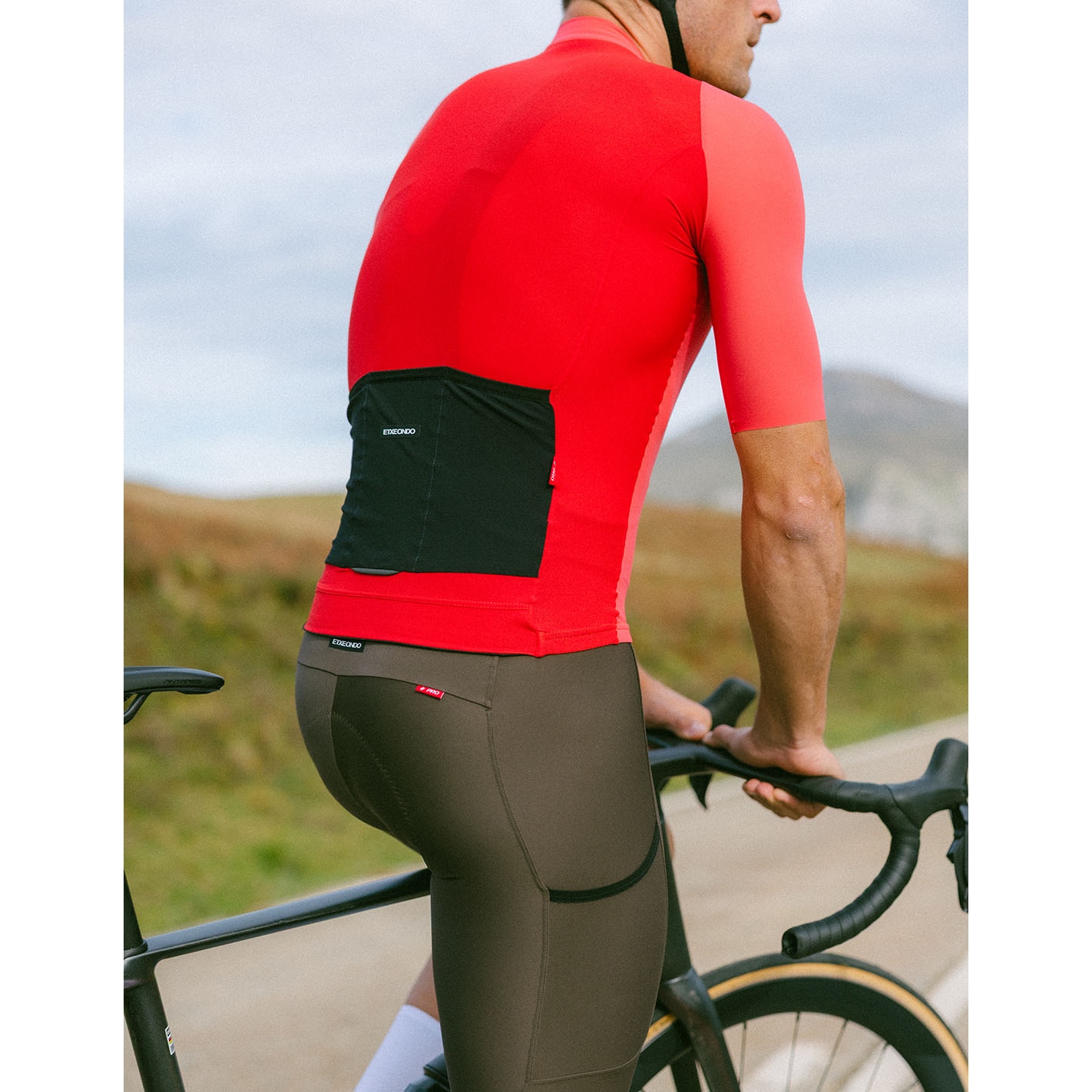 Etxeondo Alde 110 Color Edition Short Sleeve Jersey Men - Coral