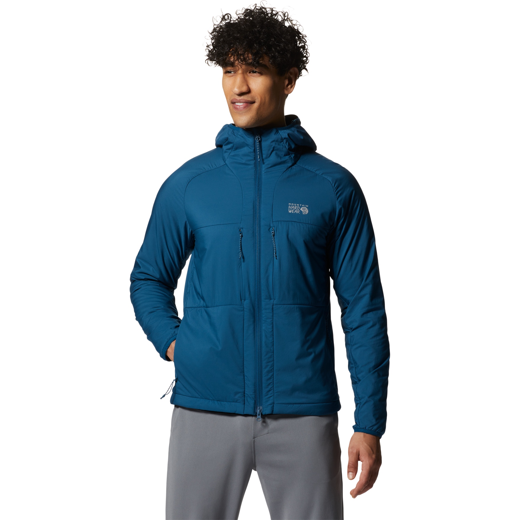 Mountain Hardwear Kor Airshell Warm Jacket - dark caspian | BIKE24