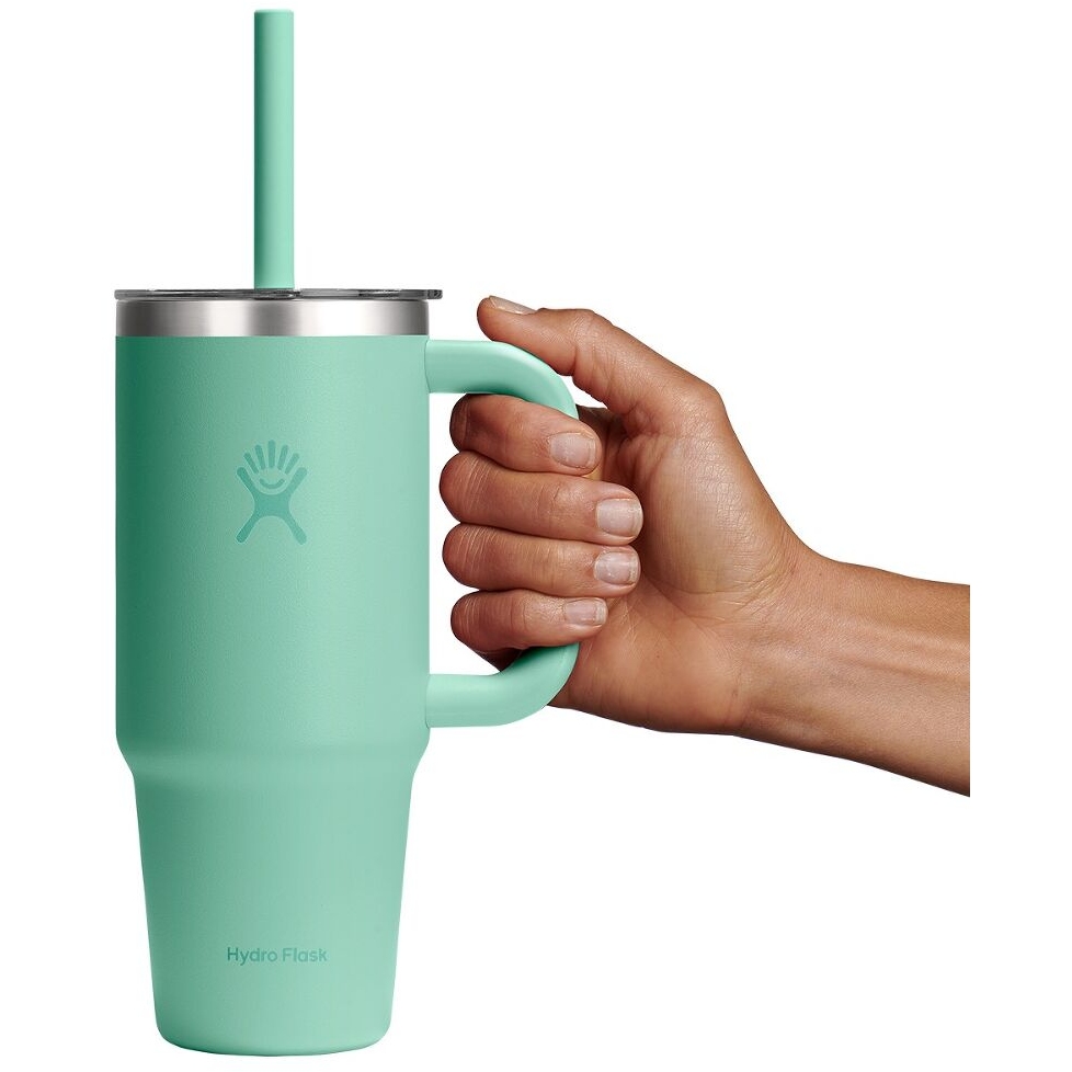 Hydro Flask 24oz Travel Insulated Tumbler + Clear Lid - 710ml
