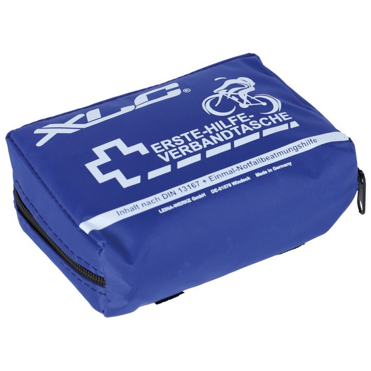 Produktbild von XLC Erste-Hilfe Verbandtasche inkl. Einmal-Notfallbeatmungshilfe - DIN 13167