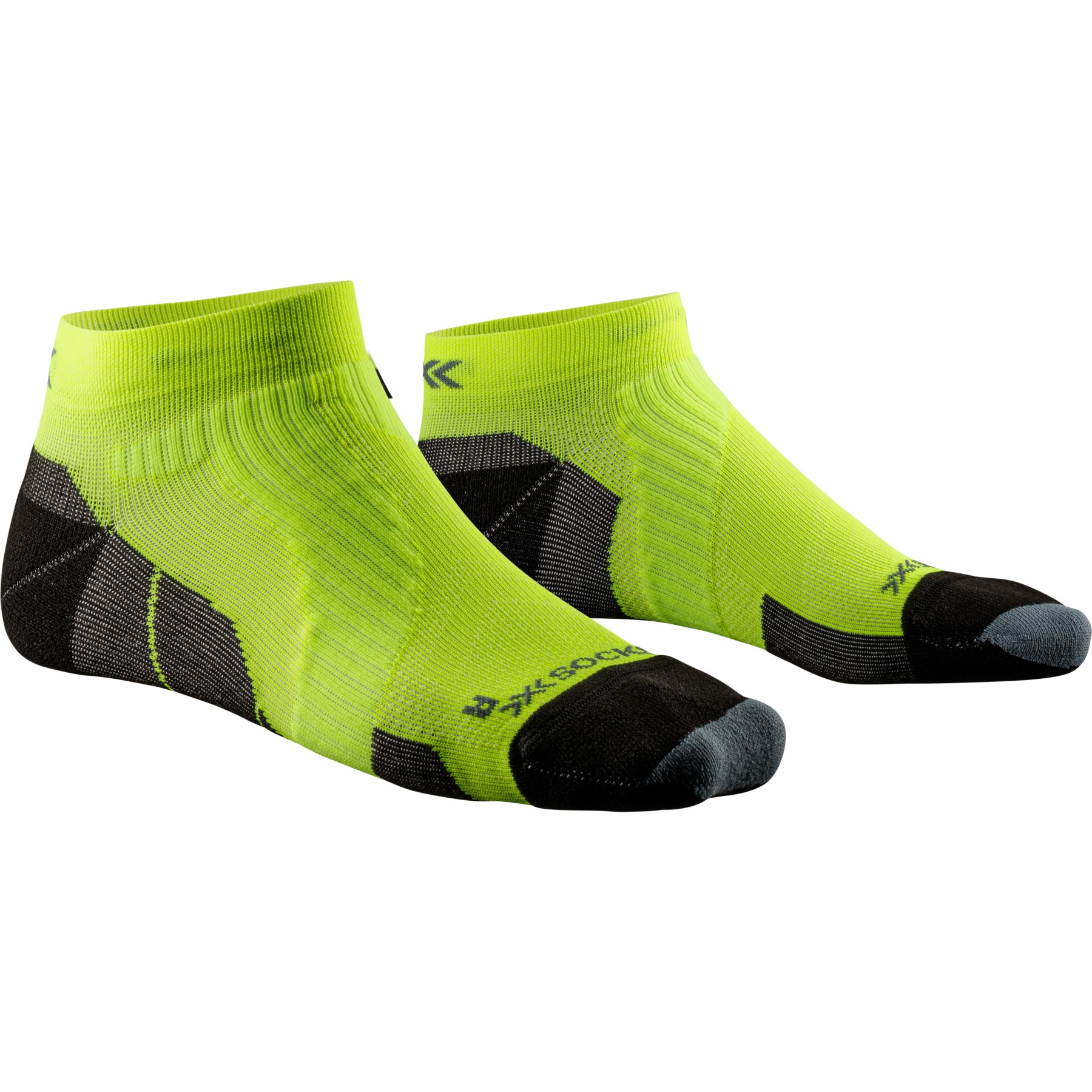 Produktbild von X-Socks Run Perform Low Cut Laufsocken - fluo yellow/opal black