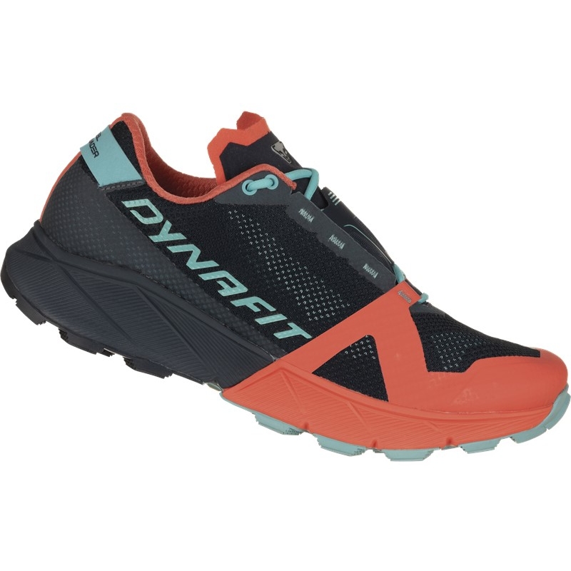 Productfoto van Dynafit Ultra 100 Trail Running Schoenen Dames - Hot Coral Blueberry