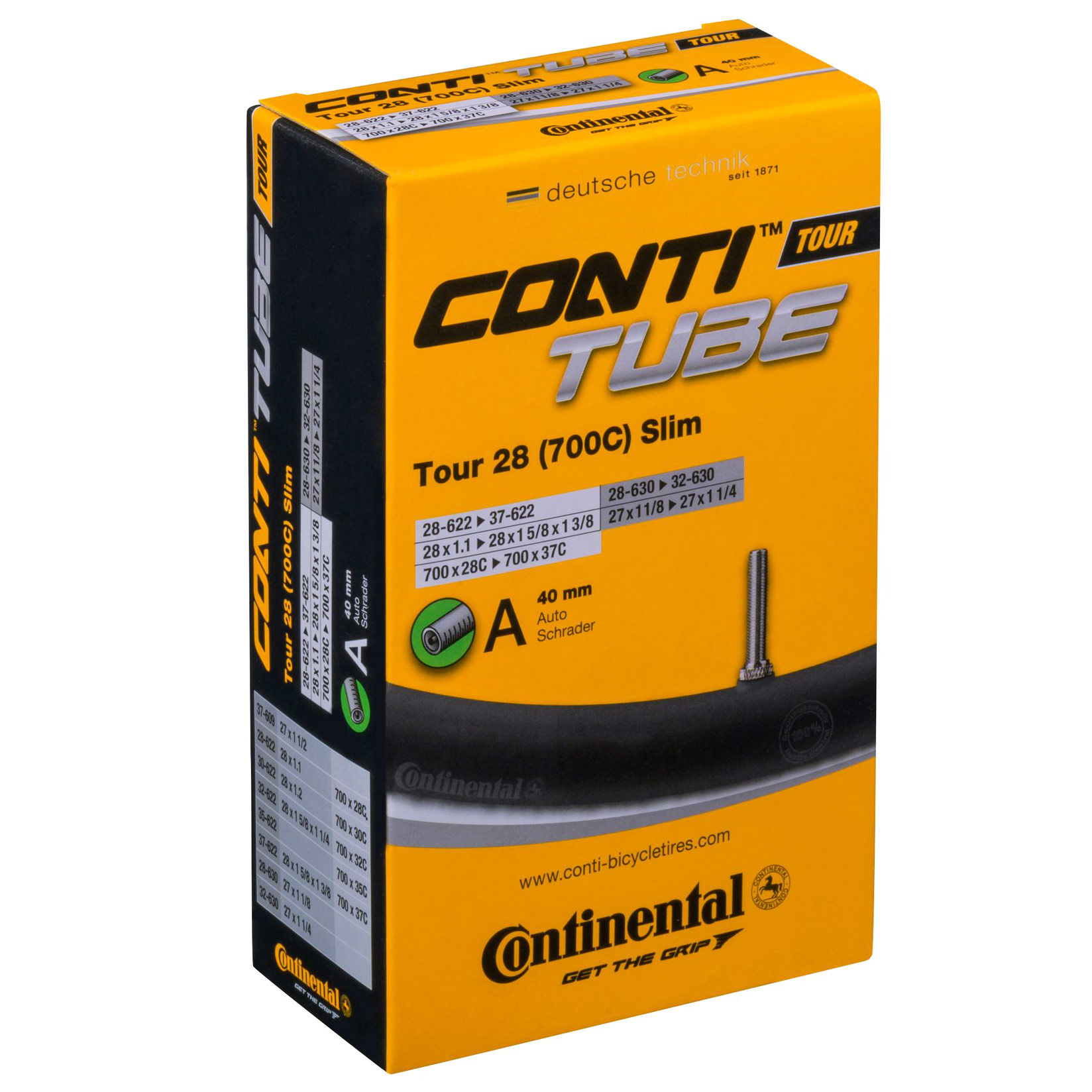 Picture of Continental Tour Inner Tube - 27/28&quot; | Slim