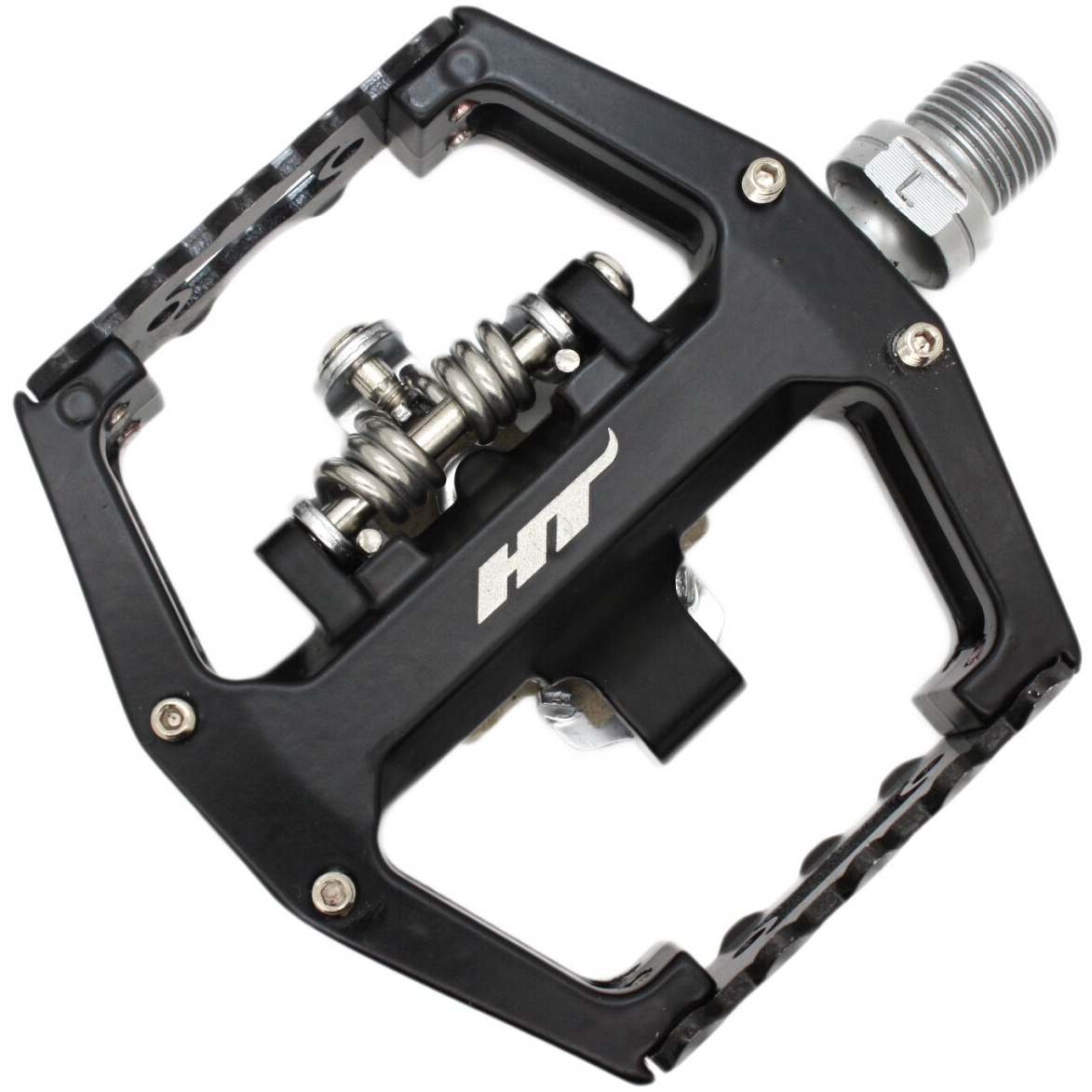 Picture of HT A 838 Clipless / Flat Pedal Aluminium - black