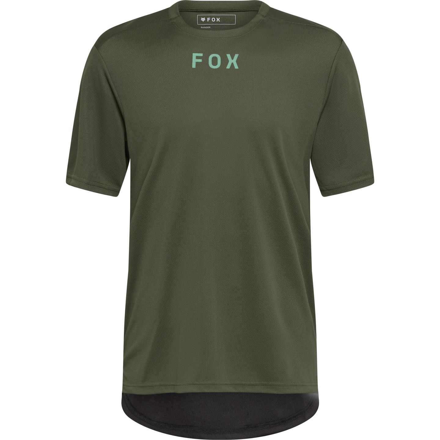 Мужская футболка с коротким рукавом FOX Ranger MTB-Джерси - Фирменный знак - темно-серый