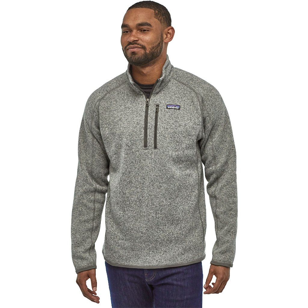 Mens grey patagonia pullover hotsell