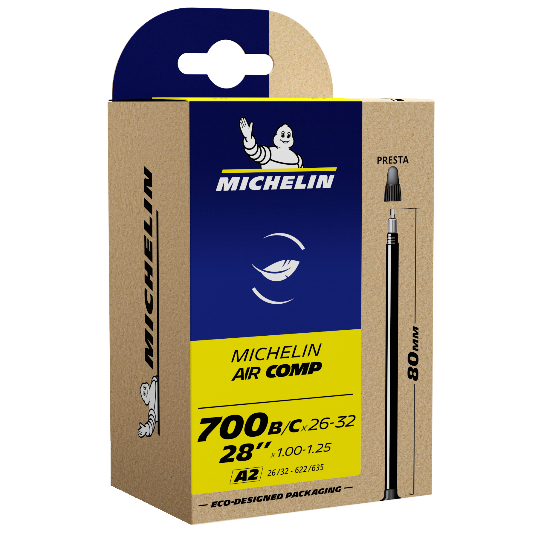 Produktbild von Michelin Air Comp Schlauch - 28&quot; | Road | 26-32mm