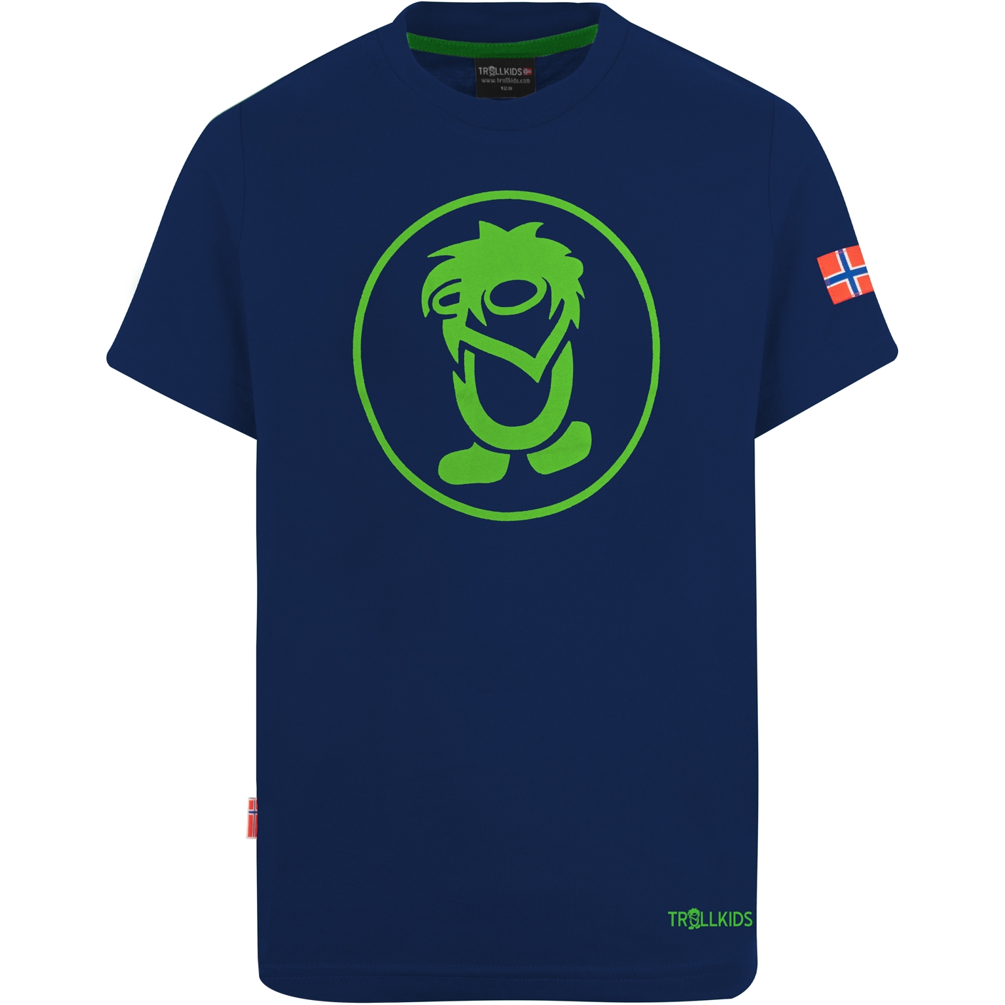 Picture of Trollkids Troll T-Shirt Kids - navy/green