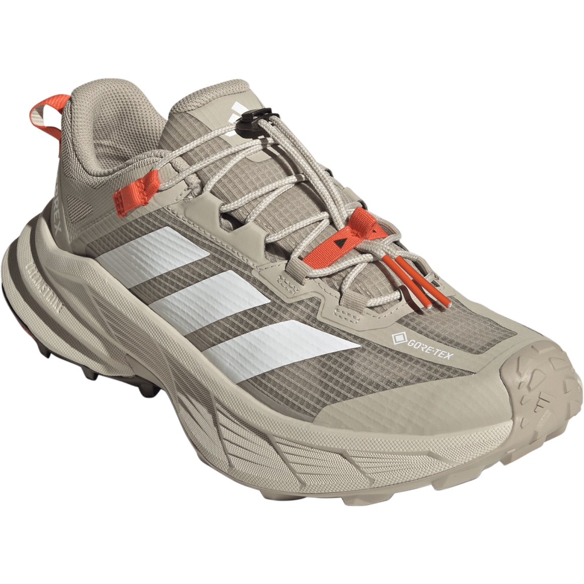 adidas TERREX Free Hiker SL Low GORE-TEX Shoes Men - wonder beige/cloud  white/wonder alumina KJ4431 | BIKE24