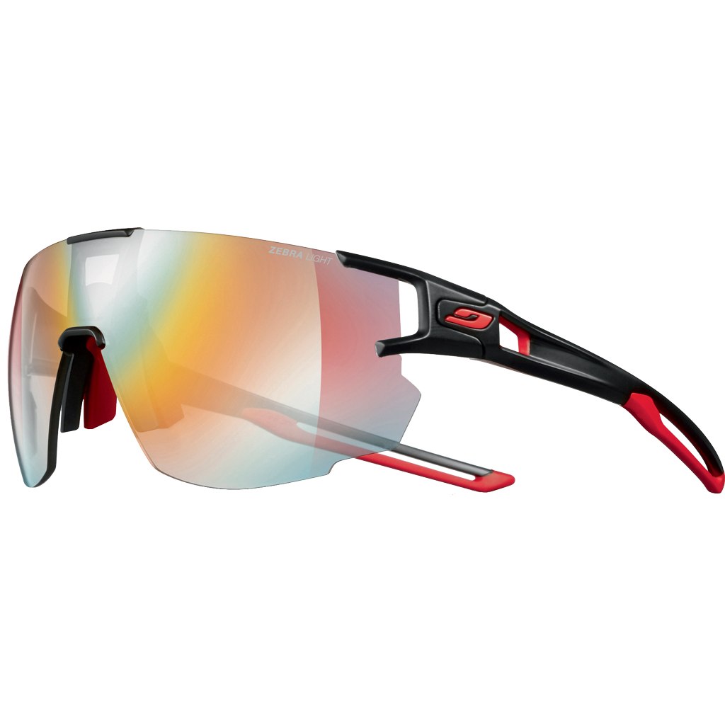 Picture of Julbo Aerospeed Reactiv Performance 1-3 Sunglasses - Black Red Red / Multilayer Red