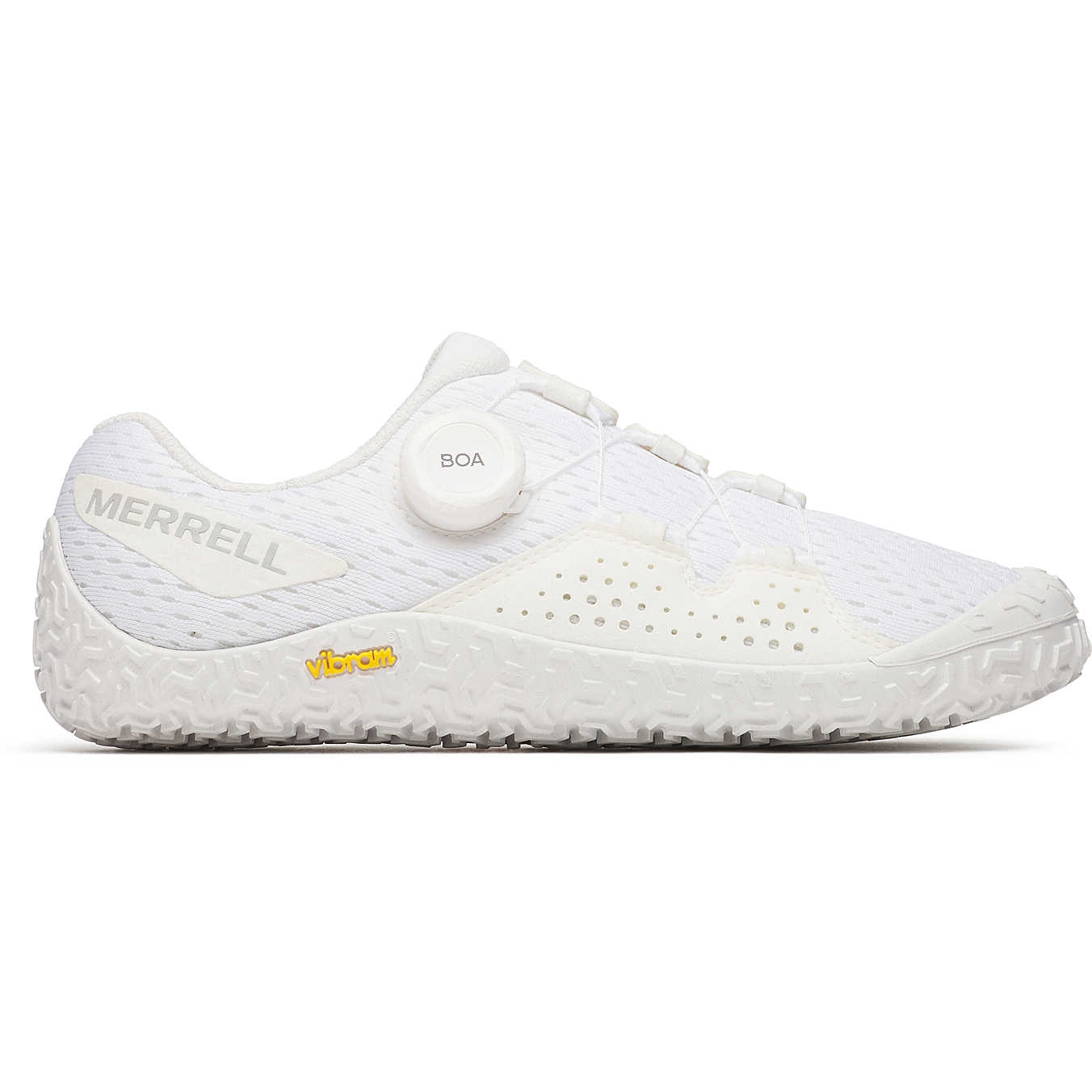 Merrell Chaussures Pour Pieds Nus Femme - Wrapt Buckle Nubuck - Pigeon