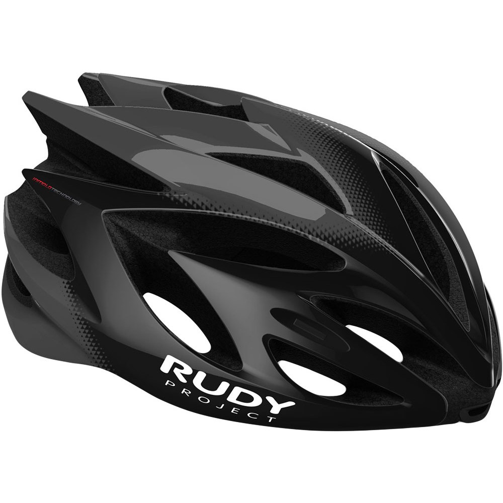 Image of Rudy Project Rush Helmet - Black/Titanium (Shiny)
