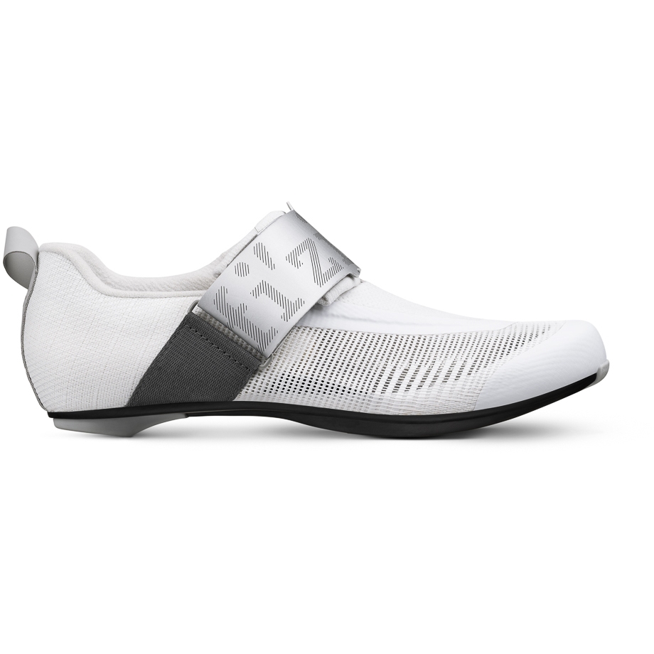 Picture of Fizik Transiro Hydra Aeroweave Carbon Triathlon Shoes Men - White / Silver