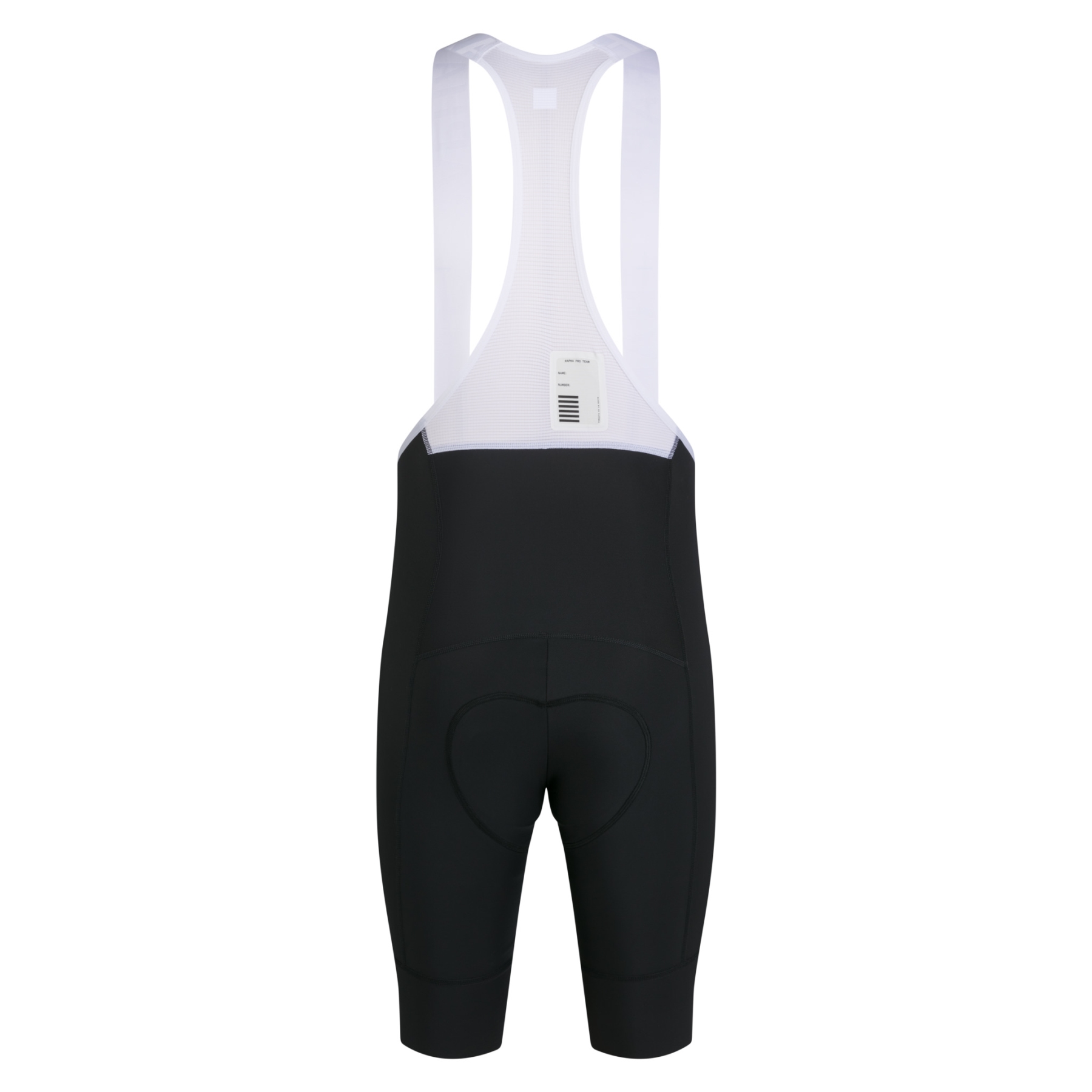 Rapha Pro Team Training Bib Shorts Men - black/white | BIKE24