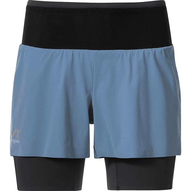 Produktbild von Bergans Y LightLine Fast 5 Inch Shorts Damen - elemental blue/dark shadow grey