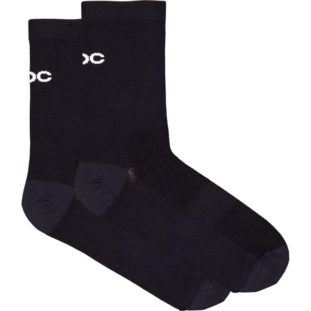 Bild von POC Cadence Road Socken mittellang - 1002 Uranium Black