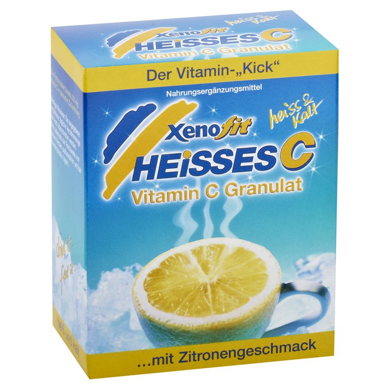 Produktbild von Xenofit Heisses C - Vitamin C Getränke-Granulat - 10x9g