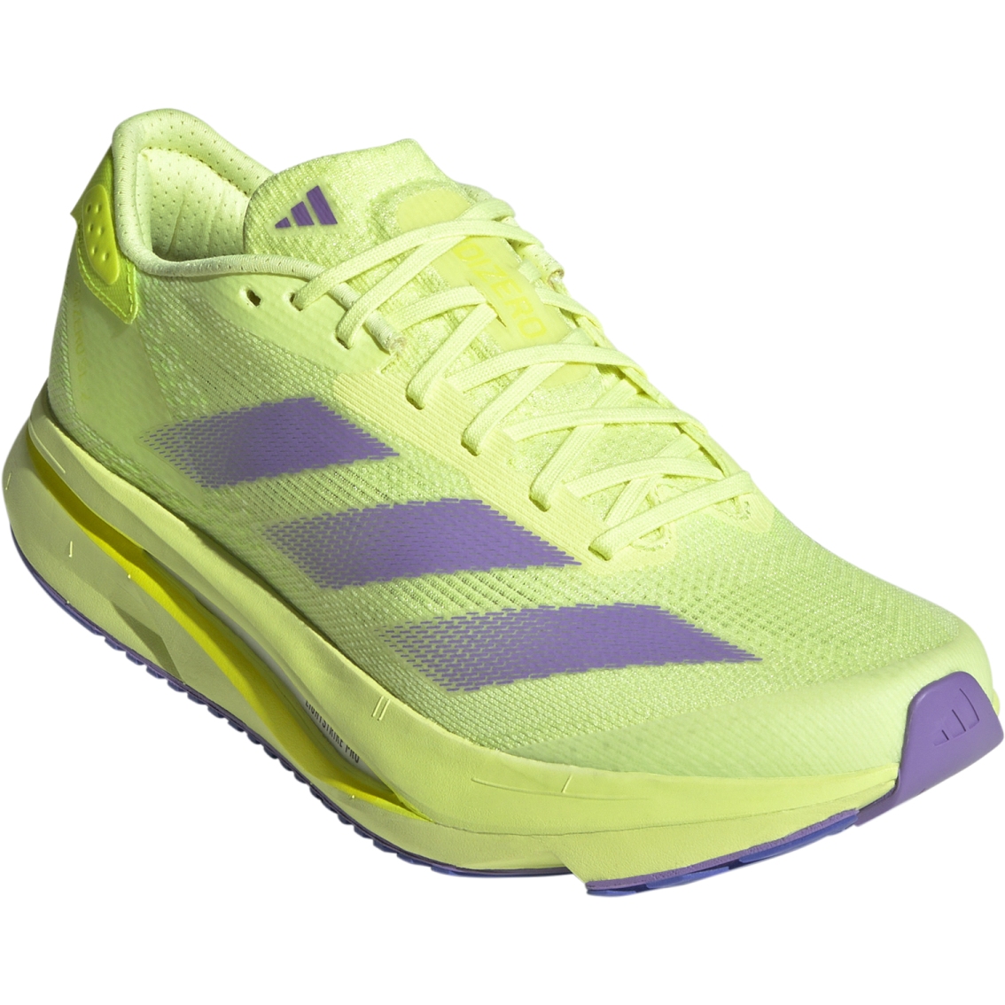 Productfoto van adidas Adizero Sl2 Hardloopschoenen Dames - hireye/violet fuse/lucid lemon IH8199