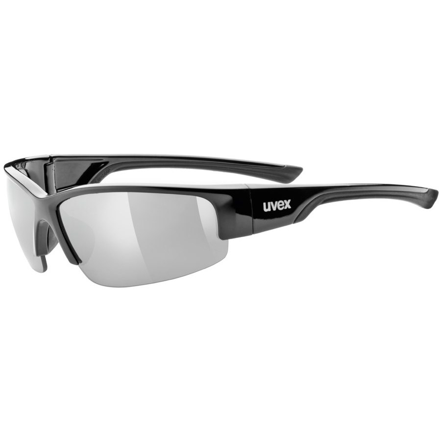 Picture of Uvex sportstyle 215 Glasses - black/litemirror silver