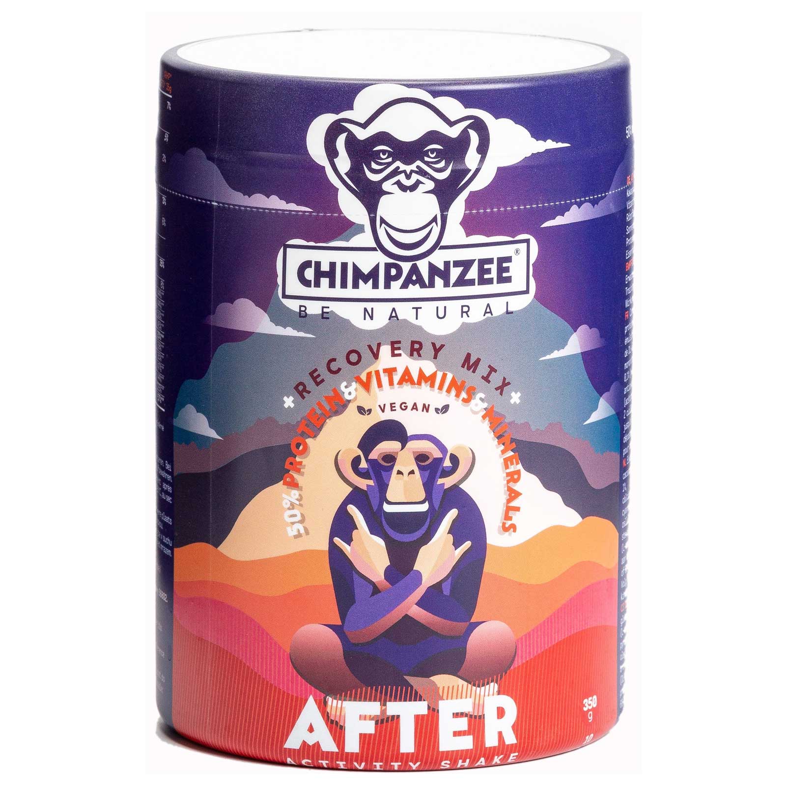 Productfoto van Chimpanzee QuickMix Recovery - After Activity Shake - 350g