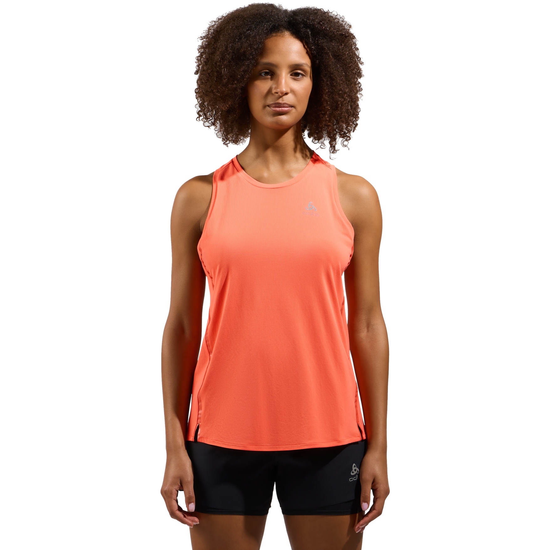 Produktbild von Odlo Zeroweight Chill-Tec Lauftop Damen - living coral