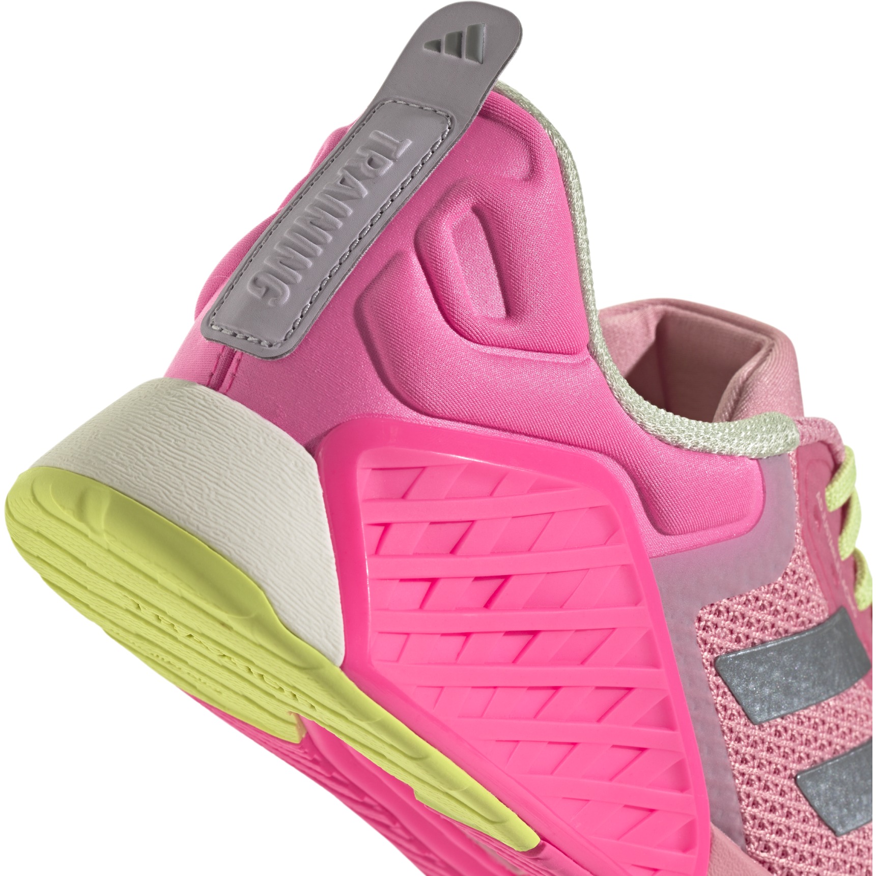 adidas Chaussures Fitness Femme Dropset 3 Trainer semi pink spark iron metal silver dawn JI2075