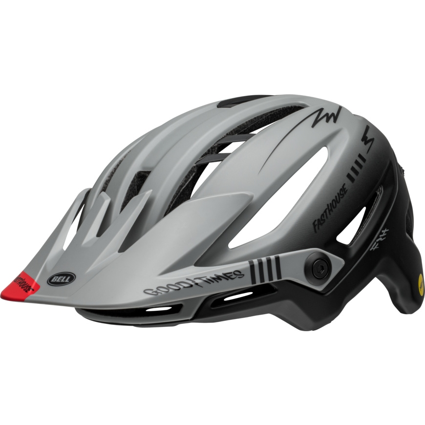 Productfoto van Bell Sixer MIPS Helm - matte gray/black fasthouse