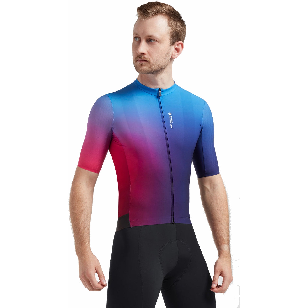 Picture of Black Sheep Cycling Racing Climbers Short Sleeve Jersey - Lakers Blue Glaze