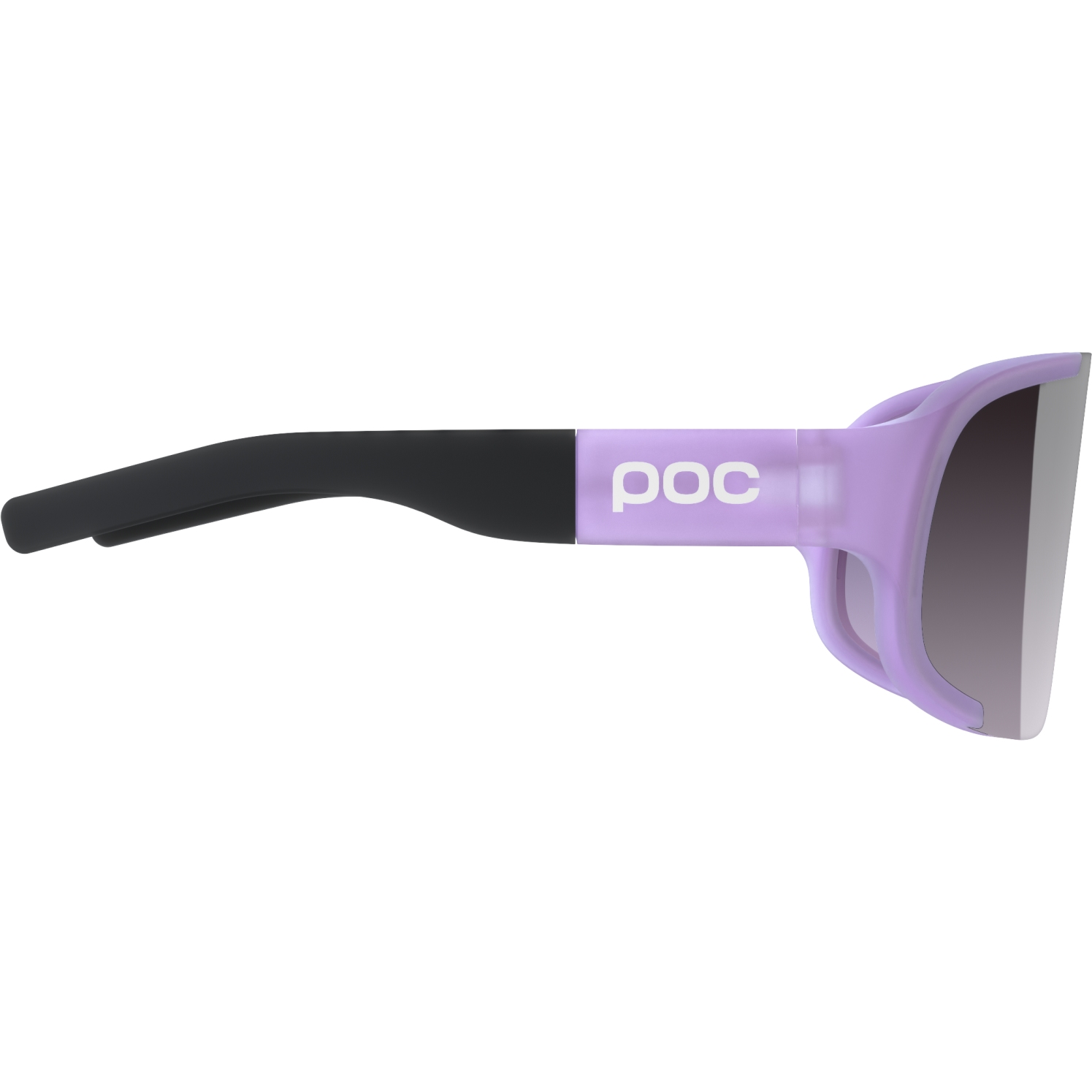 POC Aspire Mid Glasses - Mirror Lens - 1619 Purple Quartz Translucent /  Clarity Road Silver