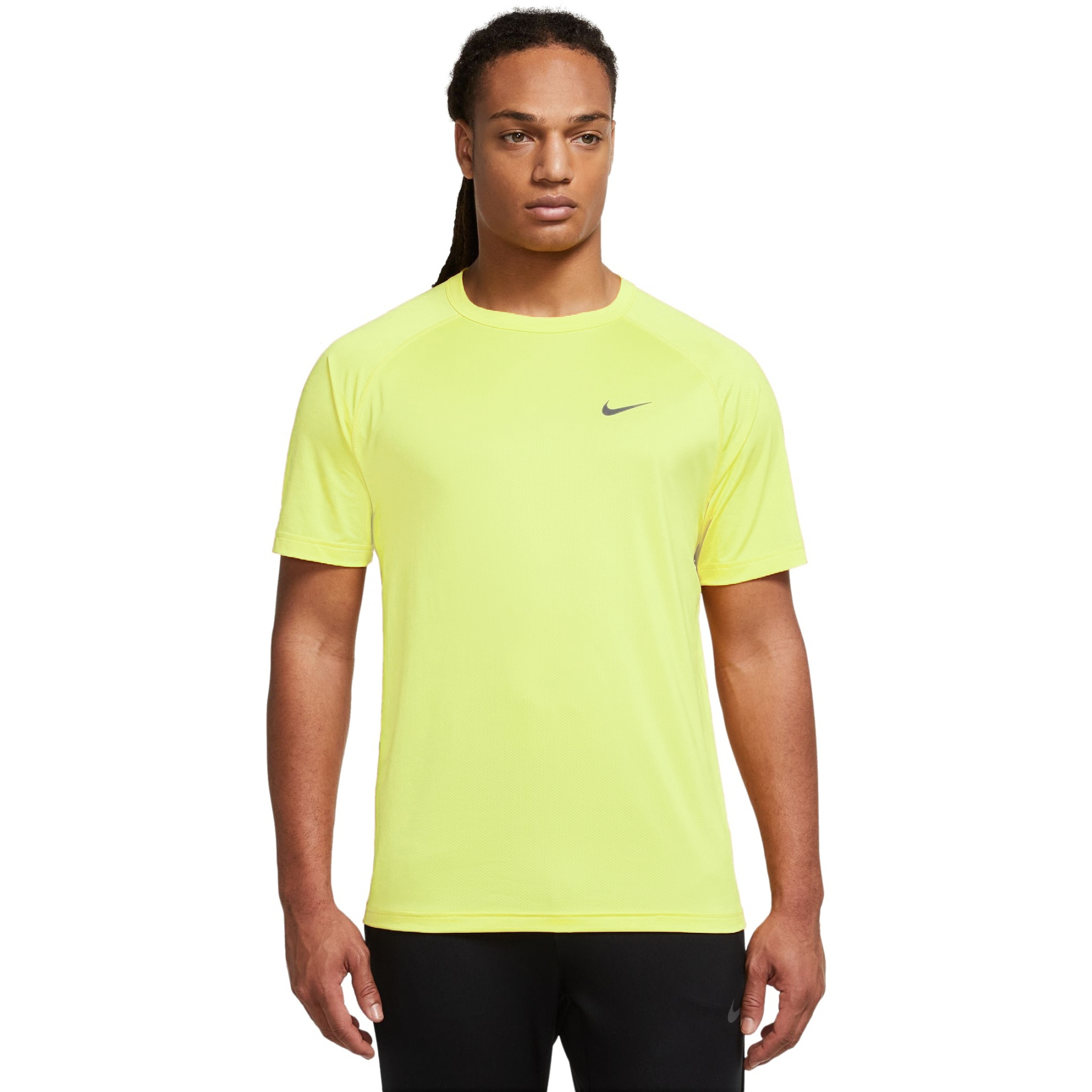 Photo produit de Nike T-Shirt Homme - Dri-FIT Ready Fitness - luminous green DV9815-331