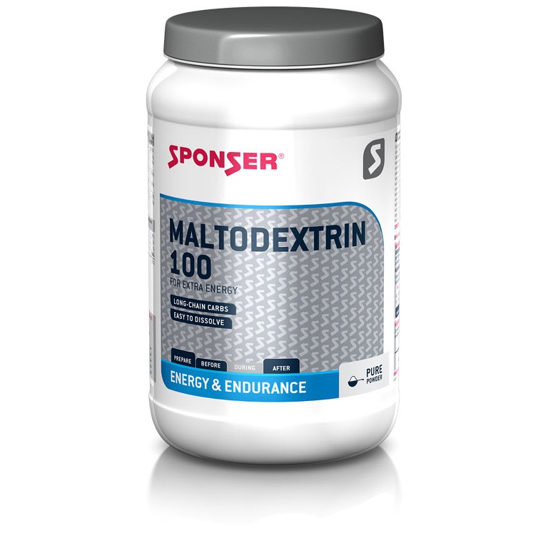 Productfoto van SPONSER Maltodextrin 100 - Koolhydraat Drankpoeder - 900g