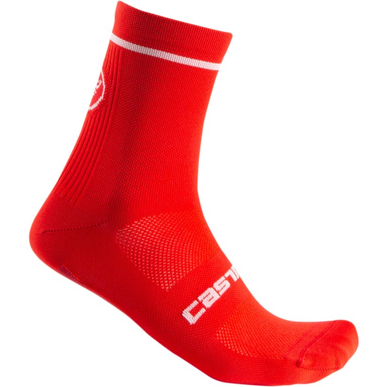 Picture of Castelli Entrata 13 Socks 20043 - red 023