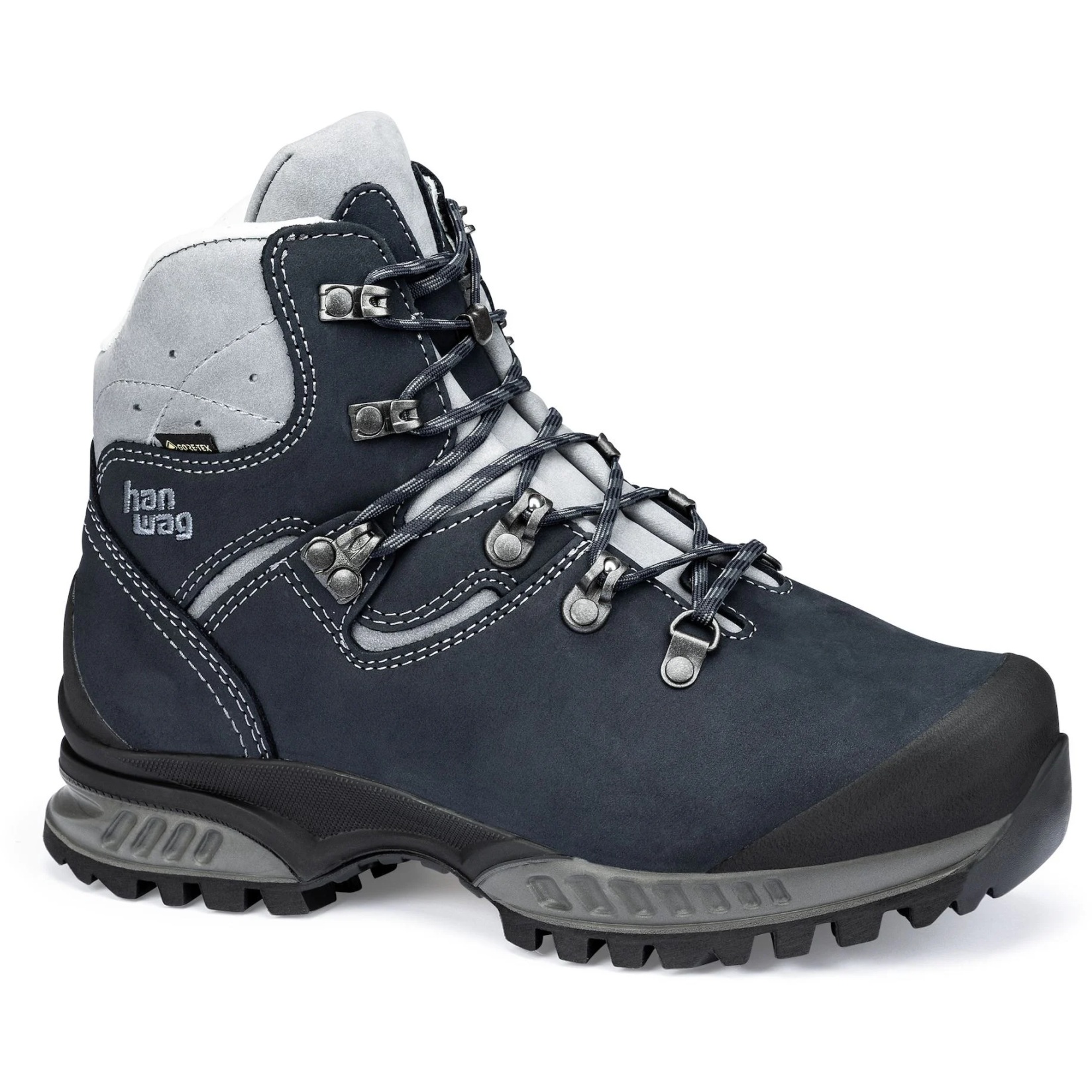 Picture of Hanwag Tatra II Bunion Lady GTX Shoes - Navy/ Light Grey