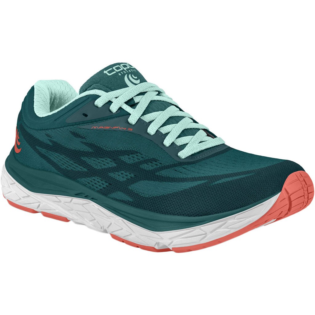 Topo Athletic Magnifly 3 Women`s Running Shoes - emerald/sky