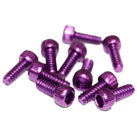 Foto van Reverse Components Aluminium Pedal Pins for Escape Pro & Black ONE - purple