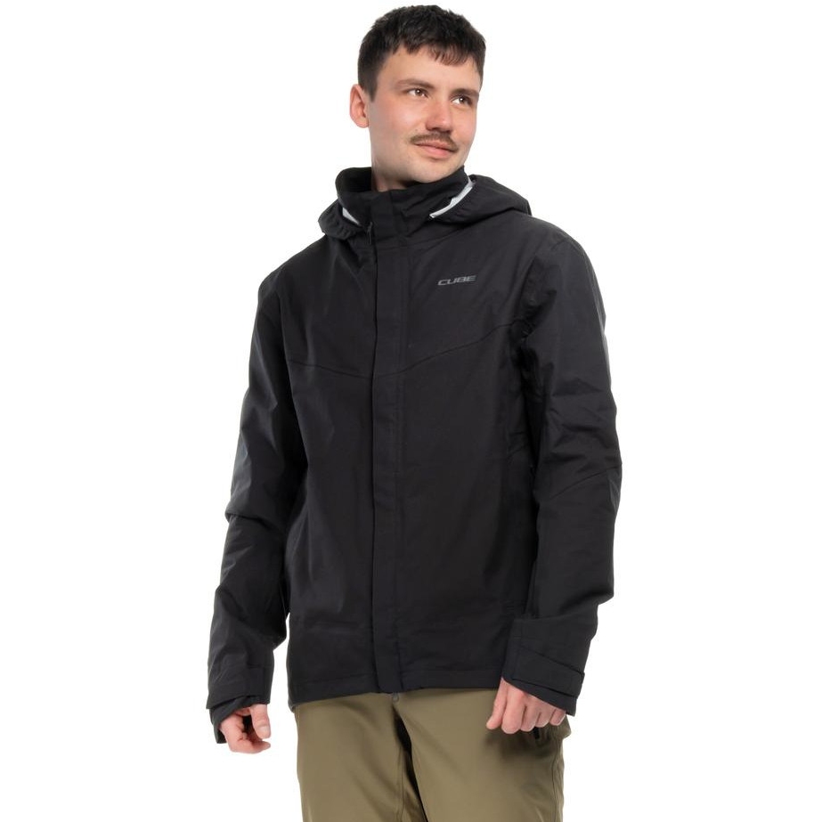 Bild von CUBE CMPT Regenjacke Herren - schwarz