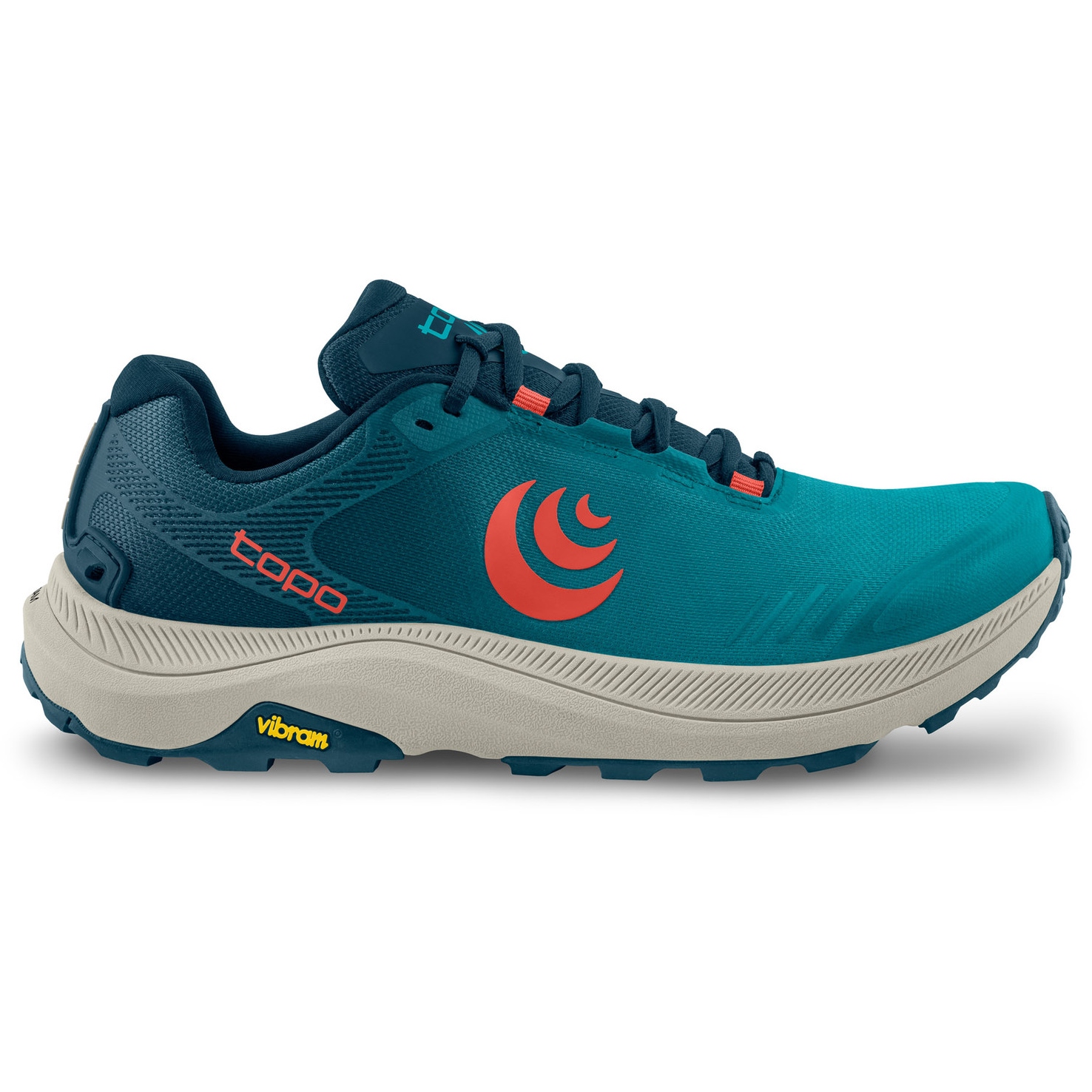 Produktbild von Topo Athletic MT-5 Trail Laufschuhe Herren - blau/rot