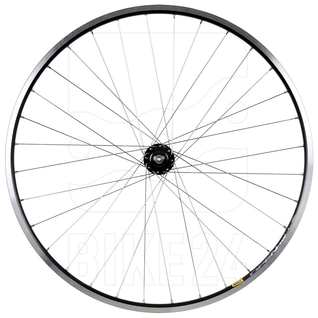 Productfoto van SON delux | Mavic - Open Pro 28&quot; Front Wheel with Hub Dynamo - Rim Brake - QR