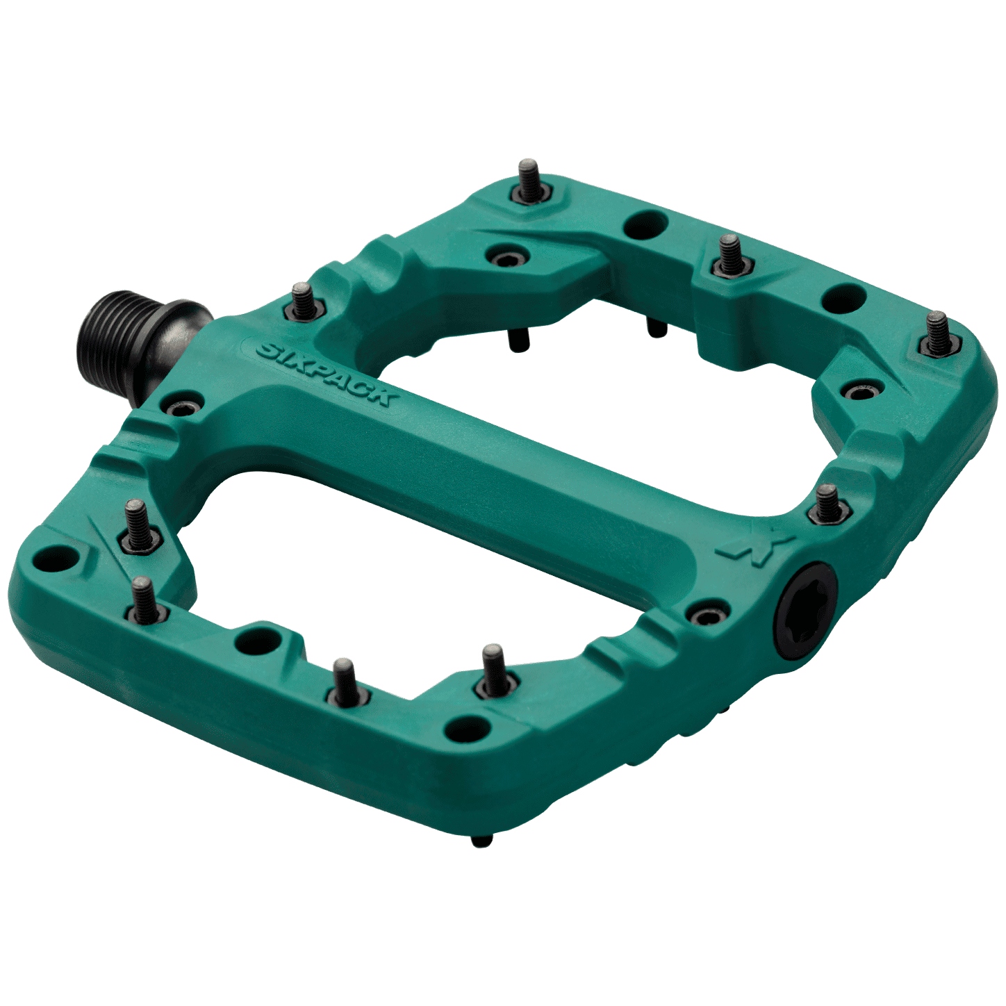 Picture of Sixpack Kamikaze PA Flat Pedals - pine green