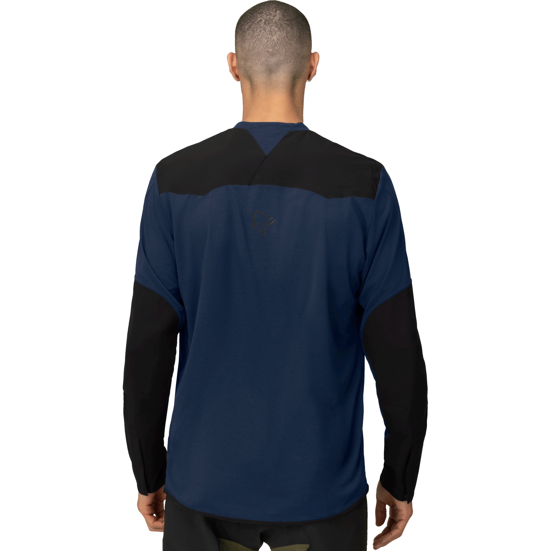 Norrona skibotn equaliser tech Long sleeve Shirt Men - Indigo