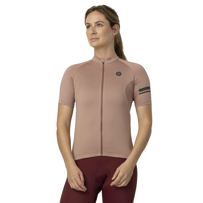 Productfoto van AGU Essential Core Shirt met Korte Mouwen Dames - brown flux