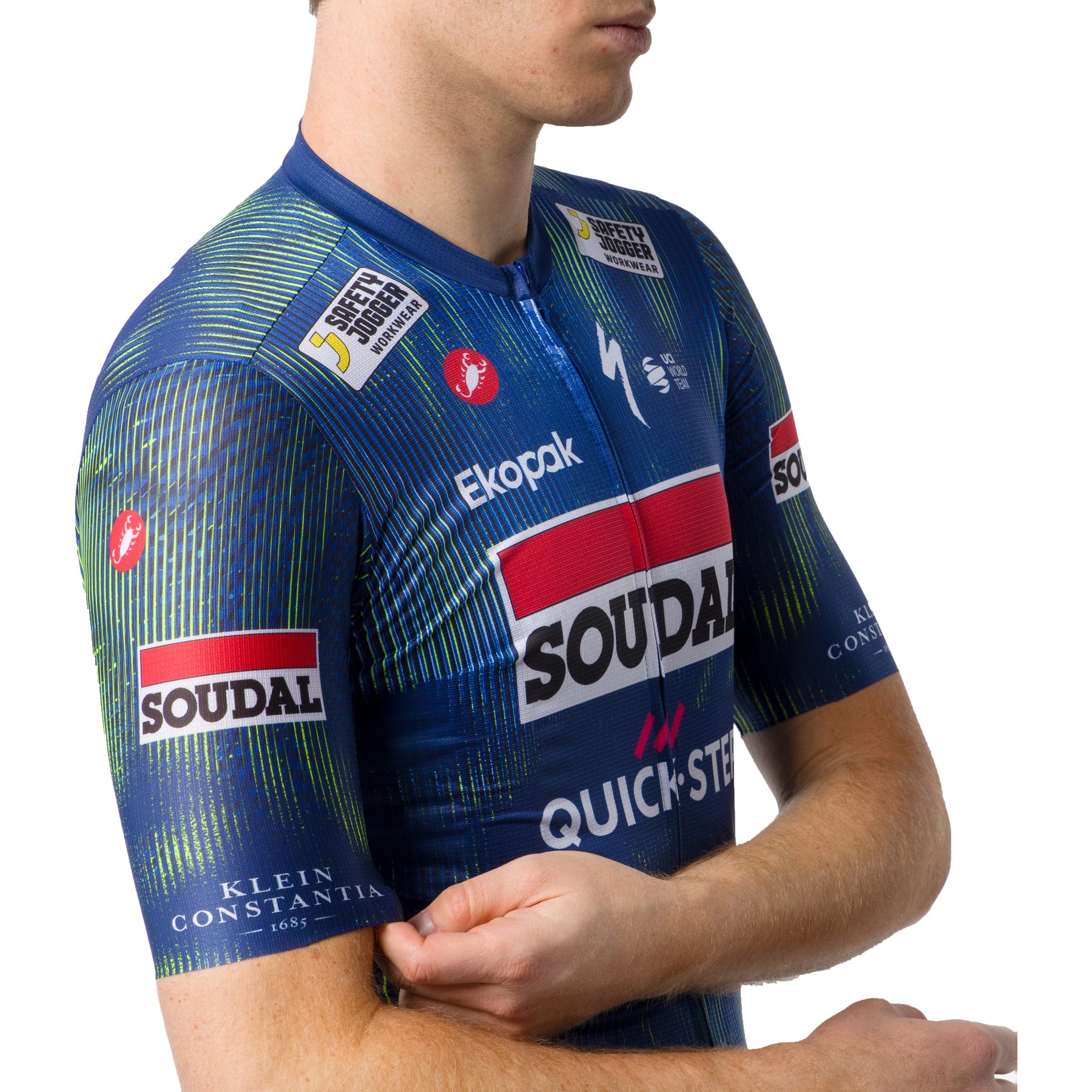 Castelli Competizione 4 Jersey Team Soudal Quick-Step Men - blue