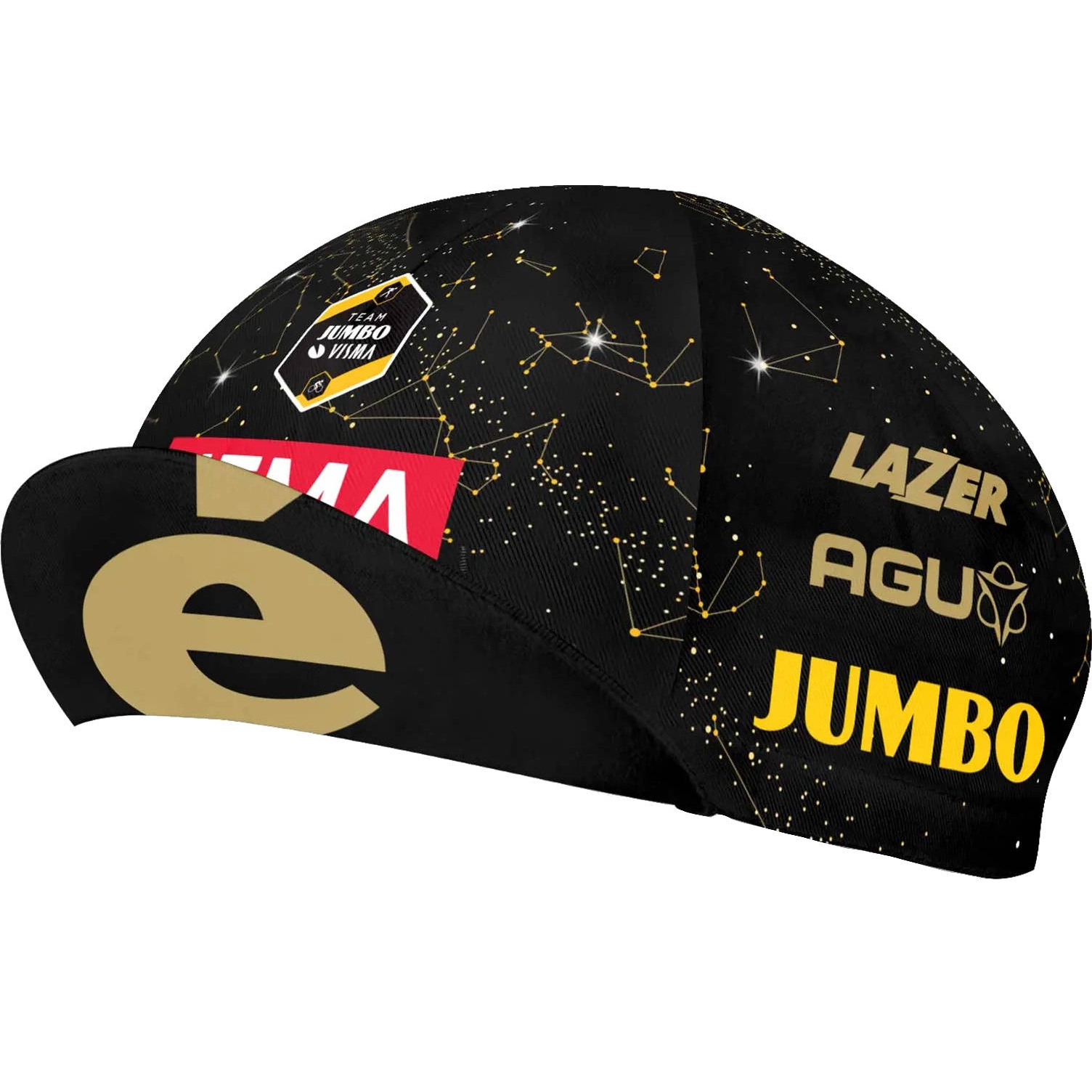 AGU Casquette Podium à Visière Plate - Team Jumbo-Visma - The Vélodrome ...