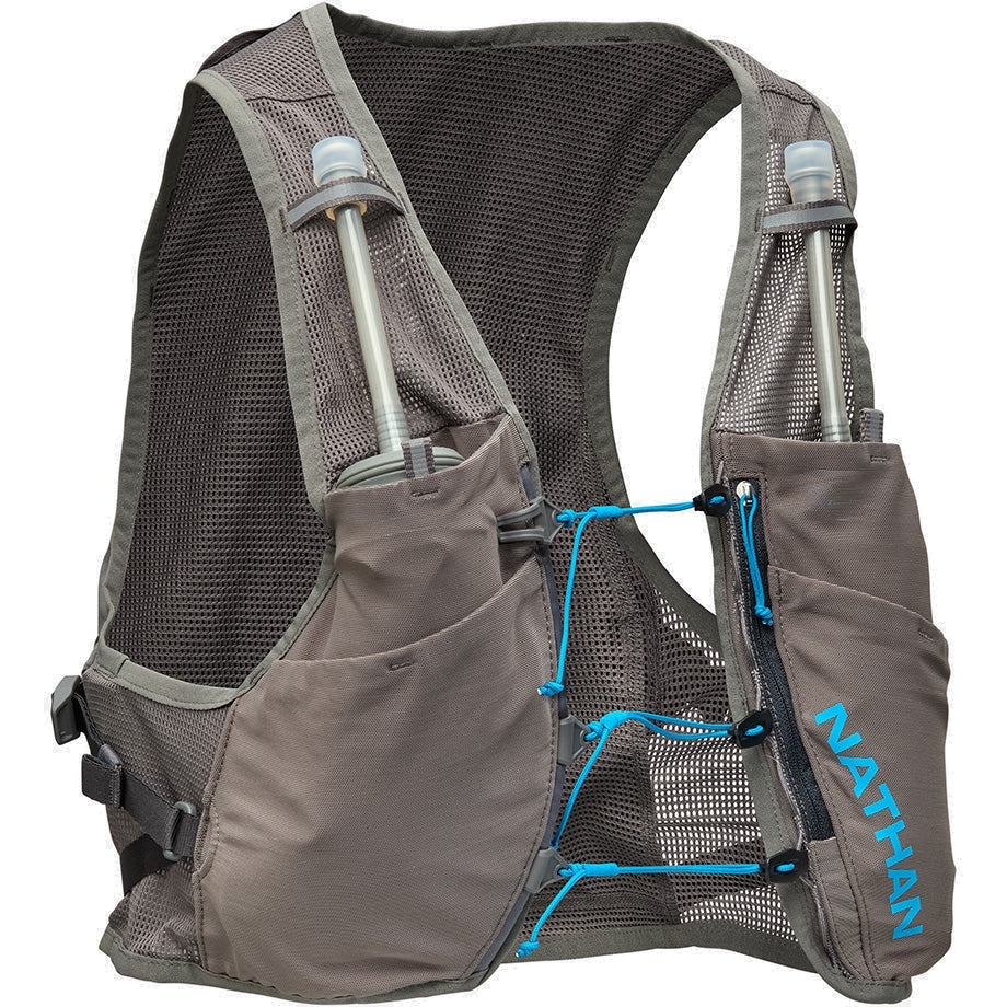 Жилет для гидратации Nathan Sports Pinnacle Breeze - 4 л - Темно-серый / Синий электрик